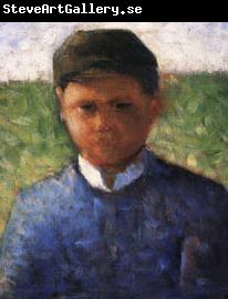 Georges Seurat The Little Peasant in Blue